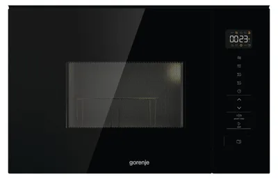 Obrázek produktu pro Gorenje G600 BM201SG3BG, Vestavěné, Mikrovlnná trouba s grilem, 20 l, 800 W, Vestavěný displej, LED