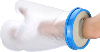 Obrázek produktu pro Modré PP kruhové koupací rameno pro dospělé s kruhovou koupací manžetou SL H2100 54,5 cm (rameno)