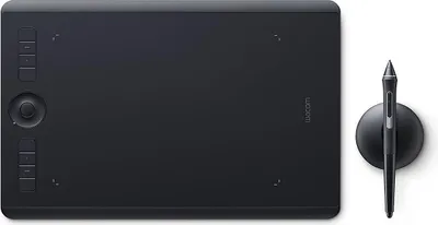 Produktbild von Wacom Intuos Pro, Kabellos, 5080 lpi, 224 x 148 mm, USB/Bluetooth, Stift, Berührung, 2 m