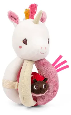 Image de Lilliputiens Lena Hochet Avec Poignées Rose Rose One Size