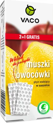 Obrázek produktu pro Citronová past na ovocné mušky tekutá 3 ks VACO