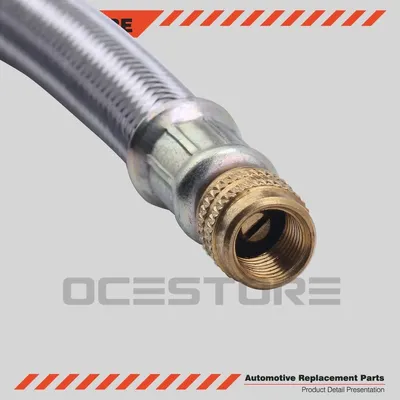 2 Stk 6 Zoll Flexible Ventilverlängerungsadapter für Motorrad, Fahrrad, Auto, Lkw und Roller