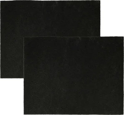 Produktbild von vhbw 2x Aktivkohlefilter kompatibel mit Fellowes AP-300PH PlasmaTrue, AP-300PH Luftreiniger - Luftfilter Schwarz