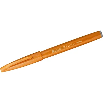 Produktbild von PentelArts Faserschreiber Brush Sign Pen SES 15 ocker