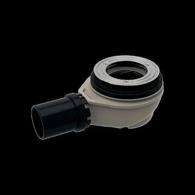 Produktbild von KWC Duschwannenablauf, CAMPUS, D 90 mm, Kunststoff, Tauchrohr und Siphon