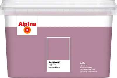 Produktbild von Alpina Wandfarbe Pantone 16-2107 orchid haze 2,5l