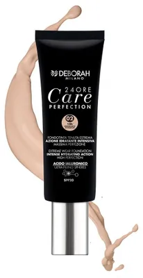 Produktbild von Deborah 24 Ore Care Perfection Langlebig Flüssige Grundierung 001 Fair SPF 20 30 ml *Tester