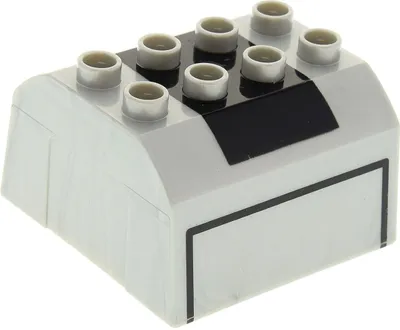 Produktbild von 1x Lego Duplo Zug Aufsatz perl hell grau Thomas Spencer 3353 4508149 51548pb05