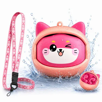 Produktbild von Blackview AirBuds K1 over ear Kinder Kopfhörer, Bluetooth 5.0/6.0, 22 Std. Laufzeit, Gehörschutz, Touch Steuerung, IPX4, fur Schule/Tablet/Handy/PC