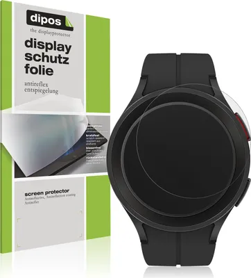 Obrázok produktu pre 5x ochranná fólia na displej pre Samsung Galaxy Watch 5 Pro LTE matná ochranná fólia Ochrana displeja dipos