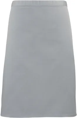 Produktbild von Premier Workwear PR151 | Bistroschürze - 70 x 50 cm - Hauswäsche: bis 60 °C - Farbe: Silver (ca. Pantone 428) - Größe: 70 x 50 cm
