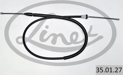 Produktbild von LINEX Handbremsseil 35.01.27 Links für RENAULT CLIO II (BB0/1/2, CB0/1/2) 1277/1002mm