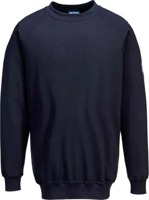 Produktbild von Sweatshirt für Damen Modaflame – Größe XXL – Marine – Portwest