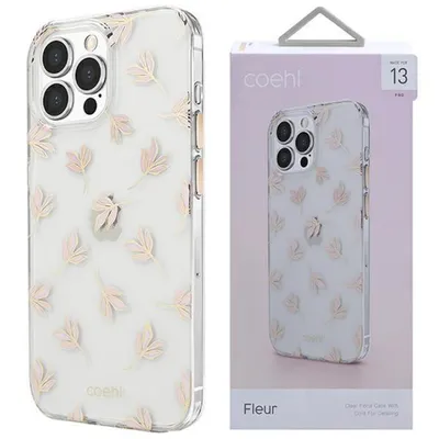 Zdjęcie produktu dla Etui Uniq Coehl Fleur Na Iphone 13 Pro / 13 - Różowe
