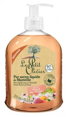 Obrázek produktu pro Le Petit Olivier Tekuté mýdlo - Broskvový květ, 300ml