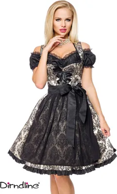 Produktbild von Dirndline - Festliches Brokatdirndl - XS -
