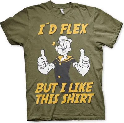 Produktbild von Popeye - Id Flex T-Shirt - Medium - Olive