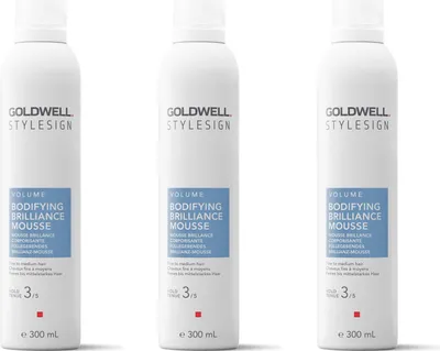 Produktbild von Stylesign Volume Bodifying Brilliance Mousse 3x300 ml