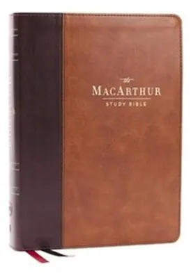 Immagine prodotto di LSB, MacArthur Study Bible, Brown Leathersoft, Comfort Print, Thumb Indexed