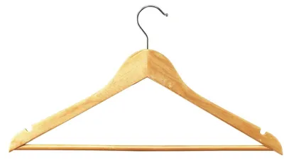 Produktbild von Unilux Kleiderbügel Woody, 25 Stück, Holz