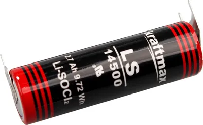 Image de Kraftmax ER14505 AA Batterie 3,6V 2,7Ah Lithium PIN ++/-