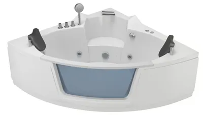 Zdjęcie produktu dla Wanna Łazienkowa Nicea z Hydromasażem  150x150x64 cm narożna Akrylowa Jacuzzi