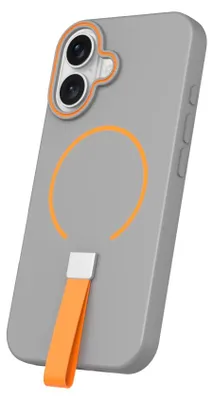 Obrázek produktu pro Kryt Loop Thin Mag pro iPhone 17 6,3" v šedé barvě