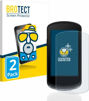 Produktbild von 2x BROTECT Schutzfolie für Garmin Edge 1040 Displayschutz Displayschutzfolie Folie Matt Entspiegelungsfolie