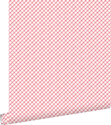 Produktbild von ESTAhome Tapete Karomuster Rot - 115715 - 53 cm x 10,05 m