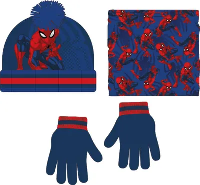 Produktbild von Winterset (Mütze, Halswärmer, Handschuhe) Spiderman, 2200010255