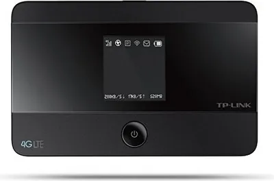 Produktbild von TP-Link Mobiler 4G/LTE-WLAN-Router, Ausrüstung für drahtloses Handy-Netzwerk, Schwarz, Tragbar, 802.11b, 802.11g, Wi-Fi 4 (802.11n), 150 Mbit/s, 2,4 GHz
