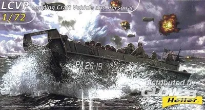 Produktbild von Heller LCVP Landungsboot mit Besatzung1:72, 79995