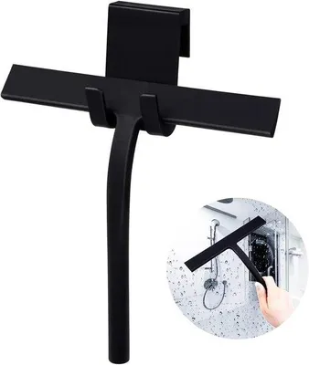 Image de Chiffon en silicone de 23 cm pour la salle de bain, les fenêtres, les miroirs et la voiture