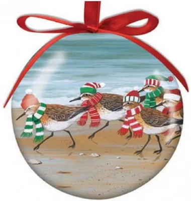 Produktbild von Ornament mit Sanduhr-Design aus Hochglanzharz - Handgemacht