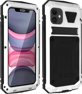 Image de Avizar, coque hybride pour Apple iPhone 11, couleur argent