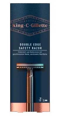 Produktbild von King C. Gillette Rasierhobel + 5 Ersatzklingen