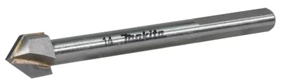 Produktbild von Makita D-78483, Bohrer, Glasbohrer-Bit, Drehung der rechten Hand, 1,4 cm, 96 mm, Glas