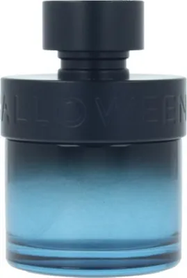 A close-up studio shot of a perfume bottle.
