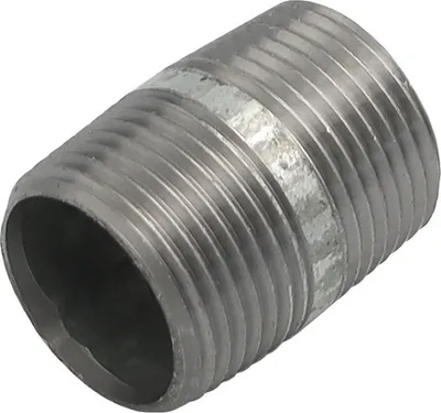 Produktbild von Rohrdoppelnippel 1 Zoll 33,7 x 40 mm DN25 Rohrnippel verzinkt
