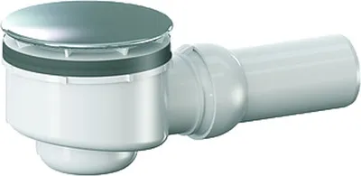 Obrázok produktu pre Dallmer Brausewannenablauf Orio DN 50 Haube verchromt