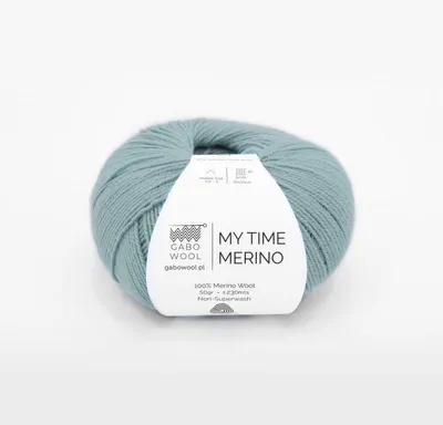Obrázek produktu pro Gabo Wool My Time Vlna modrá, měkká a ideální pro pletení 230m/50g