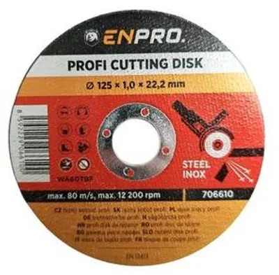 Produktbild von Enpro Kotouč na kov řezný PROFI 125 x 1 x 222 mm