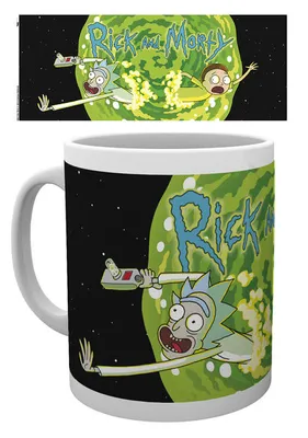 Produktbild von Rick & Morty - Tasse »Portal« Kaffeetasse Teetasse Tasse