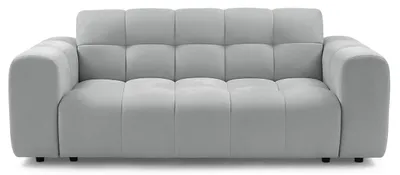 Obrázok produktu pre Selsey Boloon – Sedacia súprava, trojsedák, zamat, svetlosivá, 210 cm