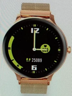 Produktbild von Blackview Smartwatch X2 44mm gold Herzfrequenz Schlafüberwachung Schrittzähler