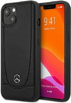 Produktbild von Mercedes Schutzhülle case für iPhone 13 Mini 5,4" MEHCP13SARMBK black Urban Line