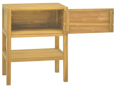 Produktbild von vidaXL Badschrank 60x40x75 cm Massivholz Teak