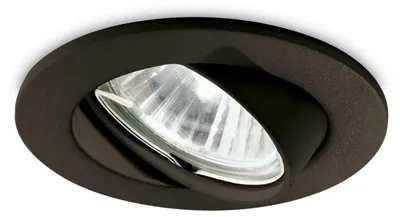 Zdjęcie produktu dla Ideal Lux Reflektor do zabudowy Swing Nero 243825 GU10 1x50W IP20 czarny