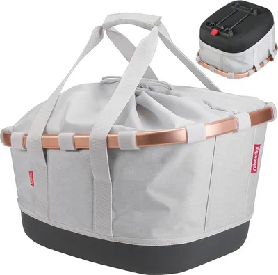 Immagine prodotto di KLICKfix City-Tasche Bikebasket GT twist sky rose,33x42x27cm,21ltr,Racktime