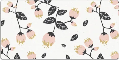 Produktbild von Schreibtischmatte Tischunterlage 100x50 cm Mauspad - Frühlingsweinlese.